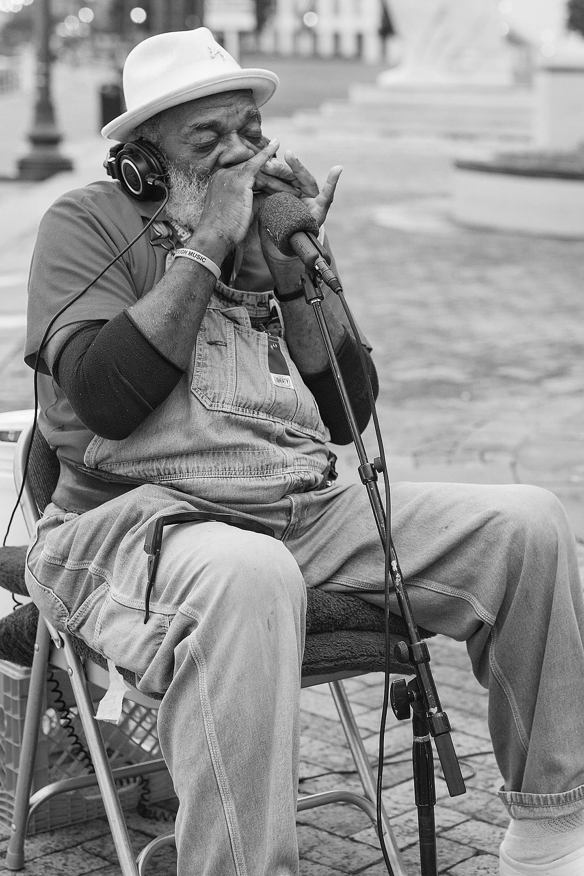 Grandpa Elliott bw