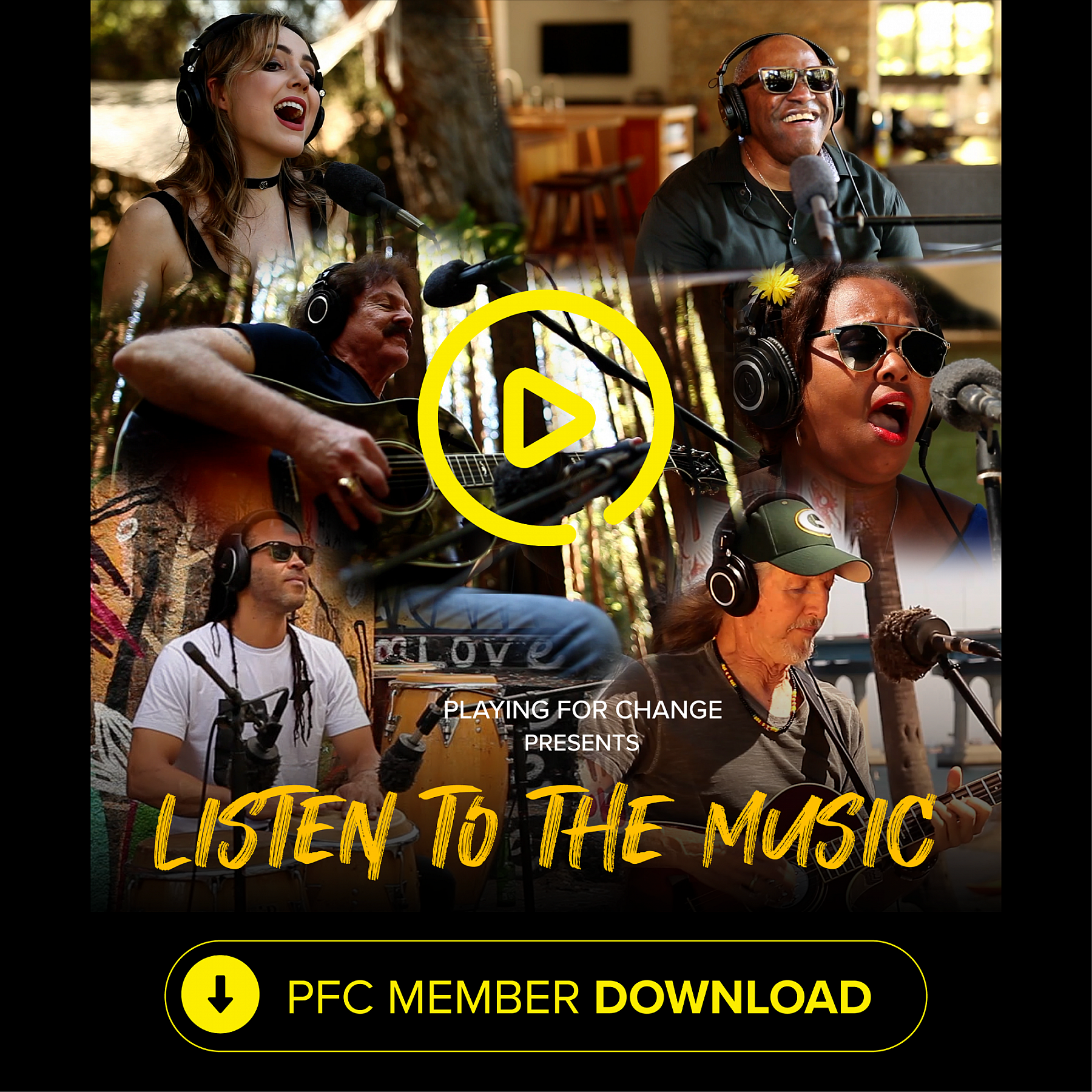 AD M Listen to the music