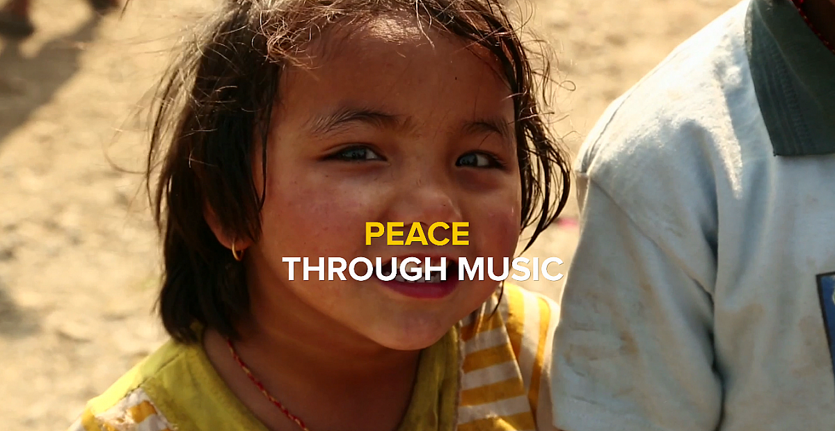 Thank you peace through music